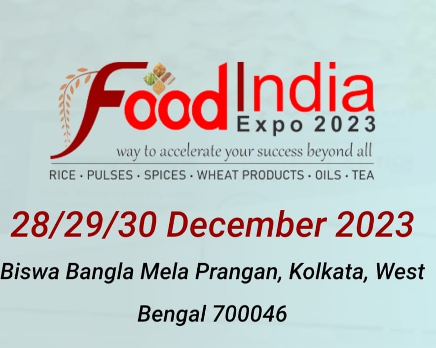 কলকাতায় শুরু হচ্ছে তিন দিনের ফুড ইন্ডিয়া এক্সপো- ২০২৩