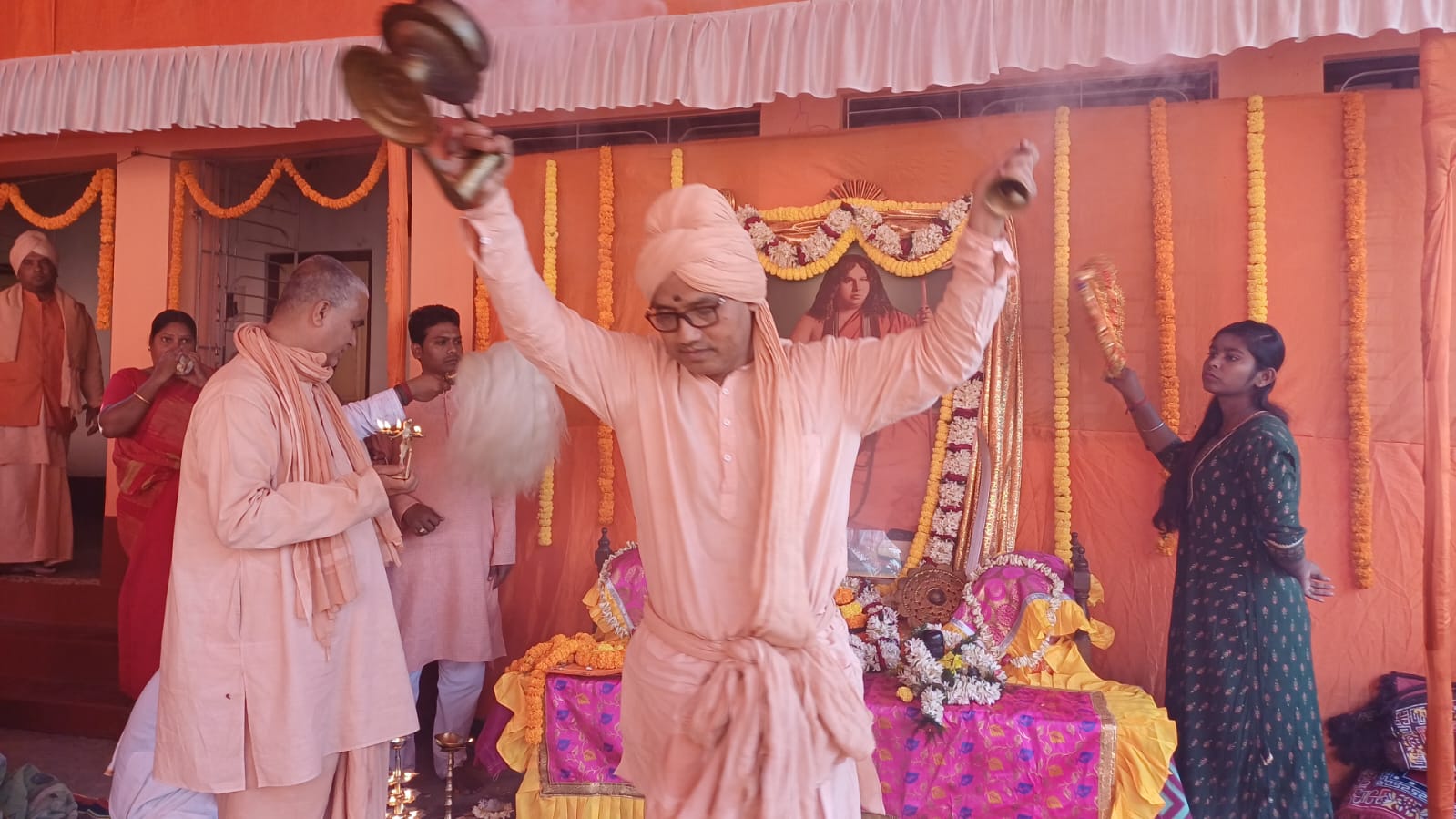 ভারত সেবাশ্রম সংঘের ধুলাগড় শাখার বার্ষিক উৎসব