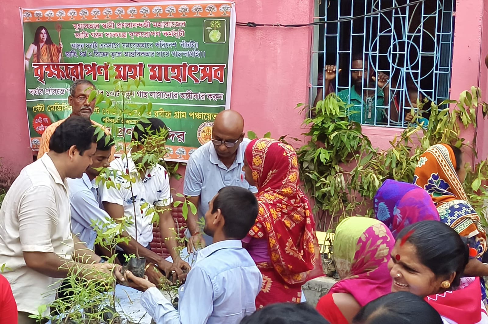 সুন্দরবন এলাকায় বৃক্ষরোপণ