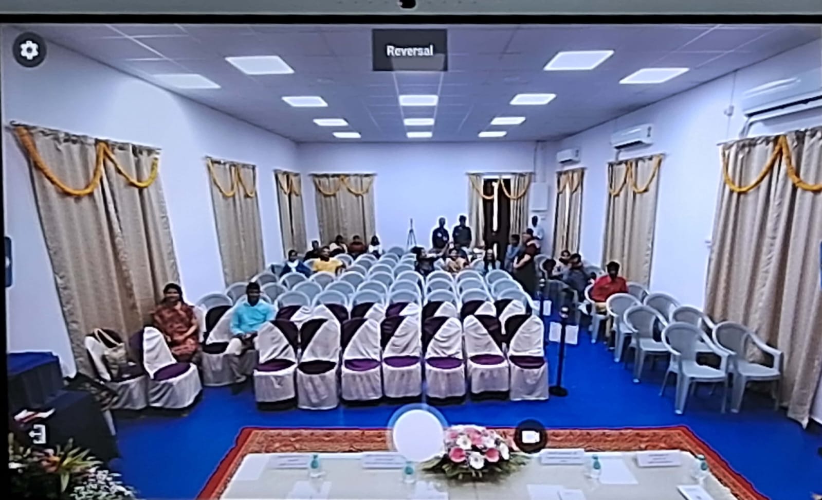 আলোচনা সভা কক্ষের দ্বারোদঘাটন হল