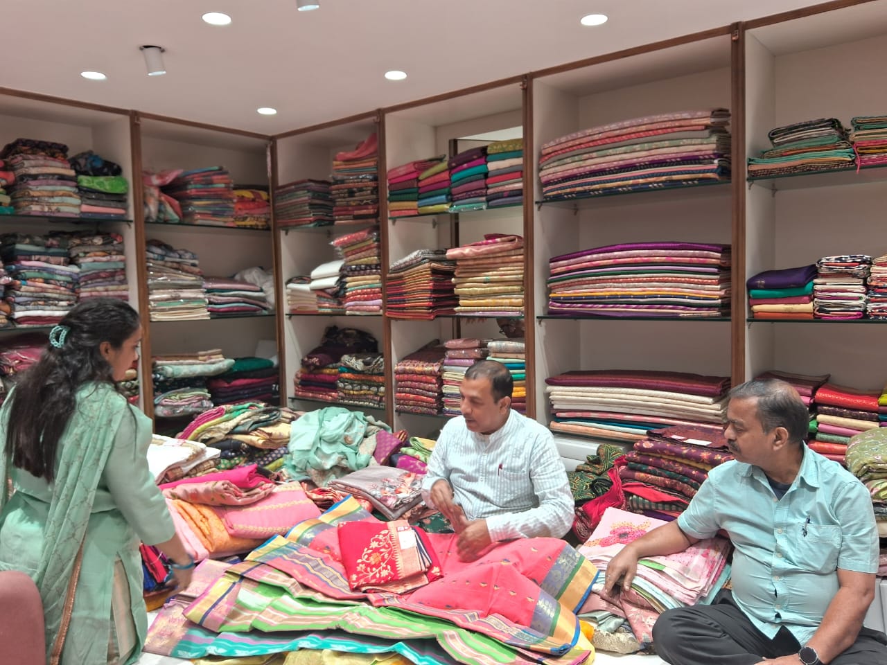 Sale of Traditional Attire at Park Street